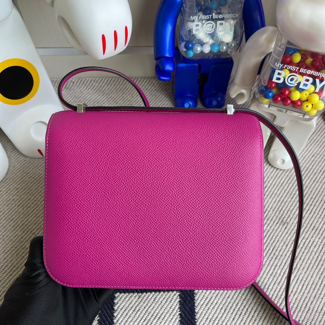 에르메스 콘스탄스18 로즈포프레 은장 앱송